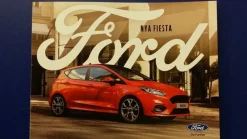 Tradera Ford Fiesta 2018/2019 - broschyr> Fordonslitteratur