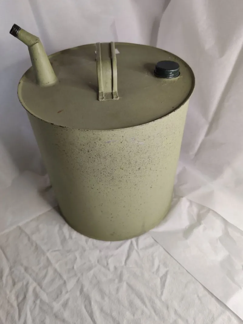 Tradera Plåtemballage<Fortogen dunk