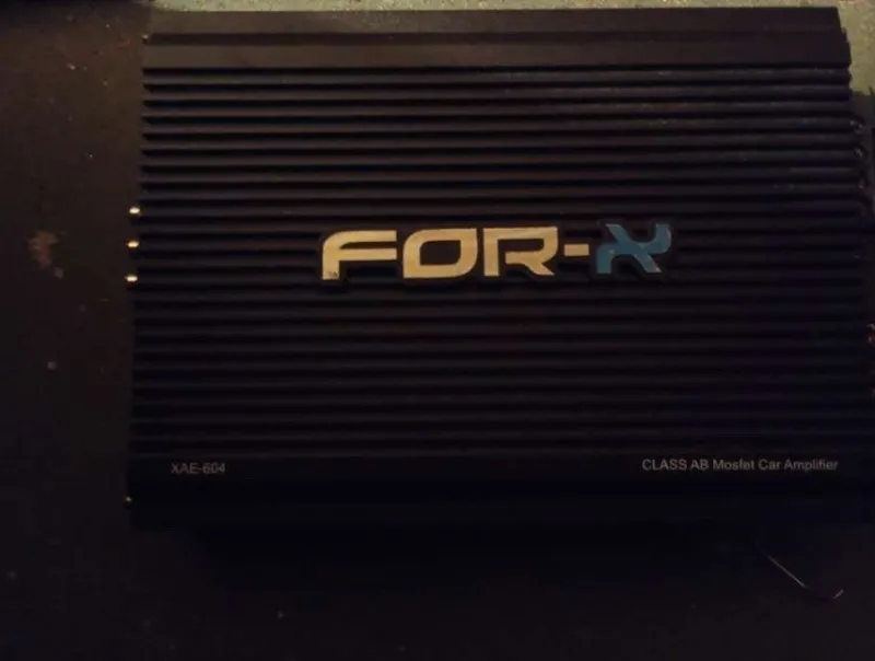 Tradera FOR-X XAE-604 Klass AB Mosfet Bilförstärkare^ Bilstereo