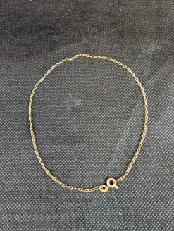 Tradera Fotlänkar<Fotlänk, 18K Guld, Kattfot