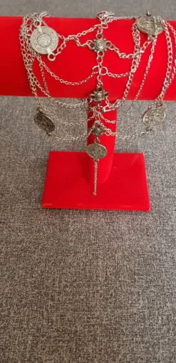 Tradera Fotlänkar<Fotlänk silver färgad