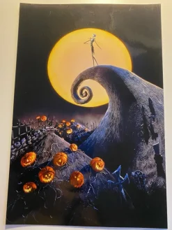 Tradera Foto - Jack Skellington, The Nightmare Before Christmas, Halloween, ScifiWorld^ Filmmemorabilia