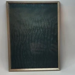 Tradera FOTORAM. Med glas och silver färgad metallram. Estancia. Finland.^ Ramar