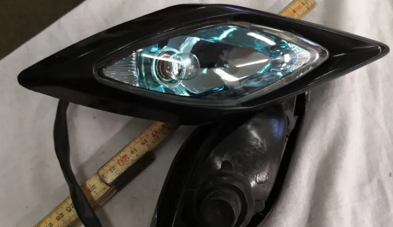 Tradera Framlysen 2st, lifan,loncin,atv, kina mm^ Atvs