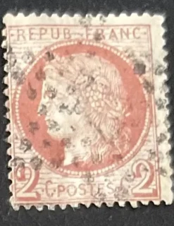 Tradera Frankrike 1872 -4 c.^ Europa