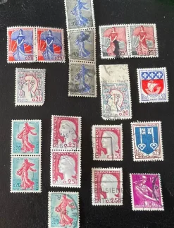 Tradera Frankrike - liten samling.^ Europa