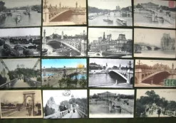 Tradera Världen Utom Norden<Frankrike Samling broar på vykort 79 st (5 bilder)