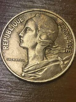 Tradera Fransk mynt^ Utländska Mynt