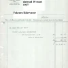 Tradera Frederik Salomensen A/S Laederfabrikation Faktura 10 mar 1927 lanthandel Småland^ Fraktsedlar & Fakturor