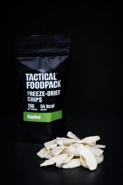 Tradera Camping & Hiking<Freeze-Dried Apple Chips TACTICAL FOODPACK Frystorkade Äppelchips, Turmat 15g