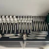Tradera Frigast Savoy 38 delar + besticklindor | Henning Seidelin 1960-tal> Silver
