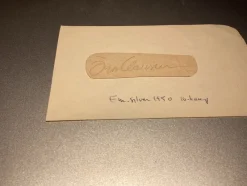 Tradera Friidrottare Örn Clausen^ Autografer