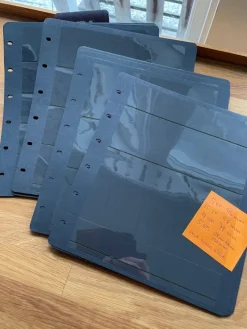 Tradera Frimärks,visir, blad^ Tillbehör