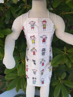 Tradera Förkläde Tiny av Karin Mannerstål utmärkt skick CHARM> Nappflaskor & Barnserviser