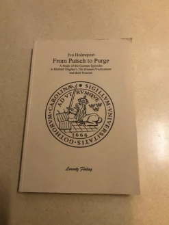 Tradera From putsch to purge a study of the German episodes in Richard Hughes's The huma> Litteraturvetenskap