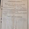 Tradera Försäkringsbrev 1961 Ulvaryd Markaryd Småland^ Fraktsedlar & Fakturor