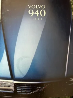 Tradera Försäljningsbroschyr Volvo 940^ Övrigt Fordonsrelaterat