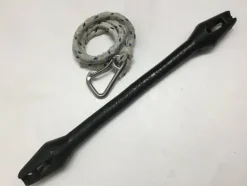 Tradera Förtöjningsfjäder Forsheda med lina och karbinhake^ Båtar