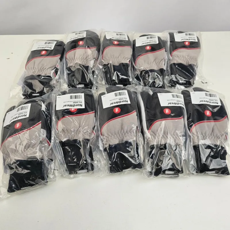 Tradera Fryshandske Trefingers, storlek 8 (M) - 10 par> Handskar & Vantar