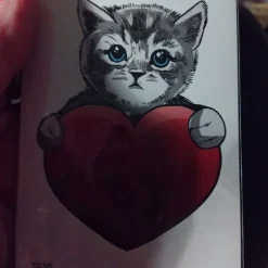 Tradera Fusk tatuering ca 8 x 10cm ny^ Tatuering