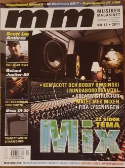 Tradera Fuzz / Nr 12 2011 / Scott Ian / Anthrax Mfl..^ Musiktidningar & Litteratur
