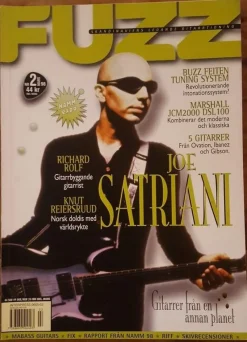 Tradera Fuzz / Nr 2 Mars 1998 / Joe Satriani Mfl..^ Musiktidningar & Litteratur