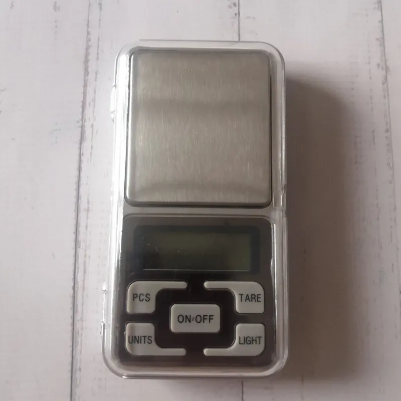 Tradera 500g mini elektronisk köksvåg bärbar digital smyckesvåg 0,1g noggrannhet^ Elektronikinstrument