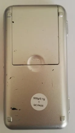 Tradera 0,1g noggrannhet, 500g mini elektronisk köksvåg^ Elektronikinstrument