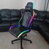 Tradera Gamingstol med RGB-belysning> Övrigt Datorer & Tillbehör