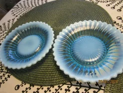 Tradera GAMLA ASIETTER 2 ST> Glas