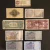 Tradera Gamla sedlar från olika länder^ Sedlar