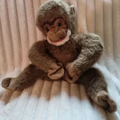 Tradera Nalle- & Teddybjörnar<Gammal apa gosedjur retro minst 50 år