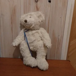 Tradera Nalle- & Teddybjörnar<Gammal nallebjörn med ledade ben och armar