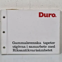 Tradera Gammalsvenska tapeter - Duro - 1976 - Bok> Färg & Tapeter