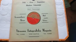 Tradera Gammalt skivomslag från Värnamo Fotografiska Magasin Småland^ Skivomslag