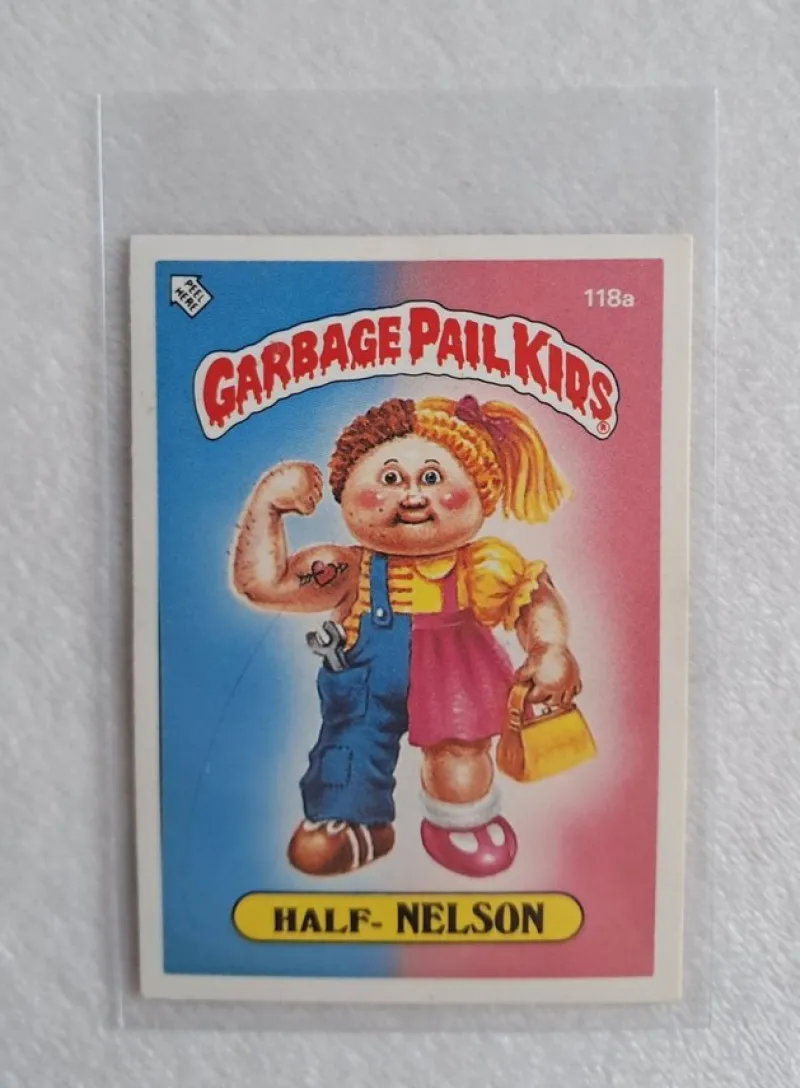 Tradera Övriga Samlarsaker<Garbage Pail Kids Half-Nelson 118a