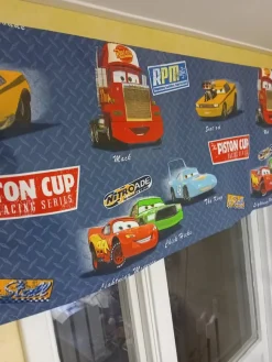 Tradera Gardinkappap med Blixten McQueen & Co> Inredning Barnrum