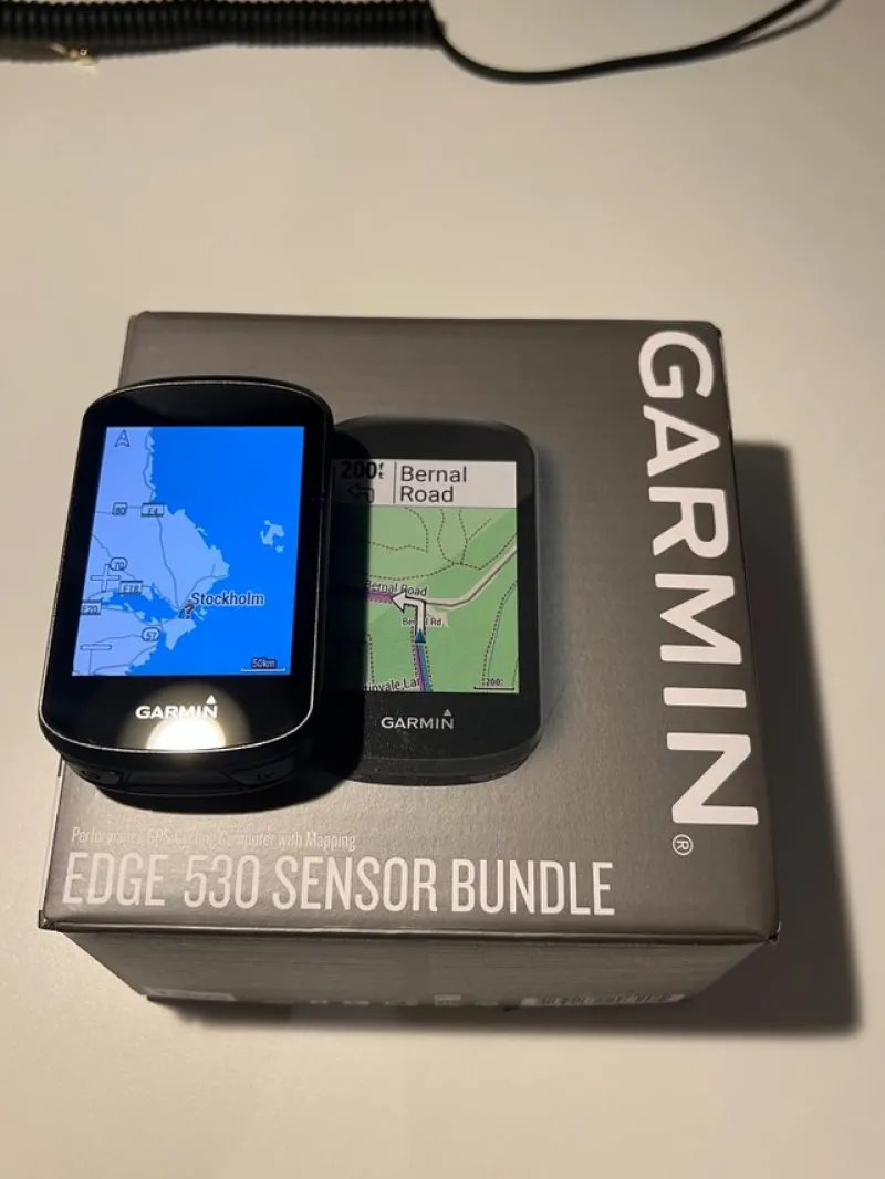 Tradera Cykel<Garmin Edge 530 OBS EJ BUNDLE