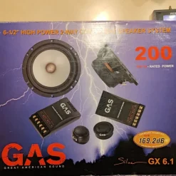 Tradera GAS GX 6.1 6 1/2 kit^ Bilstereo