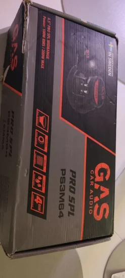 Tradera GAS Pro SPL PS3M64 Midrange Högtalare^ Bilstereo