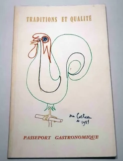 Tradera GASTRONOMI PASS FRÅN RESTAURANG RICHE SIGNERAD AV TORE WRETMAN 1961^ Autografer