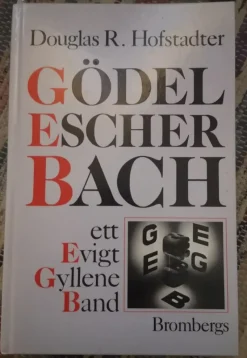Tradera Gödel, Escher, Bach: ett evigt gyllene band - Douglas R. Hofstadter> Filosofisk Litteratur
