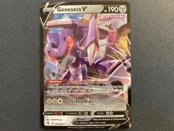 Tradera Samlarbilder<Genesect V - 185/264 - Ultra Rare - Sword & Shield: Fusion Strike