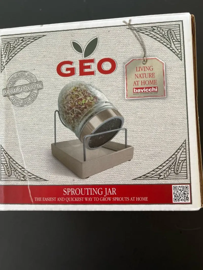 Tradera Krukor & Odlingssystem<GEO Groddburk - Odla groddar enkelt hemma