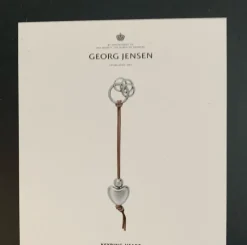 Tradera Georg Jensen, Nyckelring ”heart”> Nyckelringar & Nyckelfodral