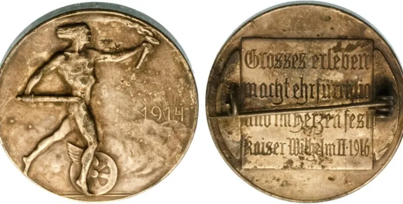 Tradera Germany 1916. WWI.^ Övrigt Mynt & Sedlar