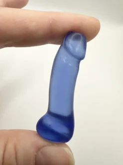 Tradera Ädelstenar<Glas Skulptur. Fallos, Penis.