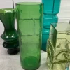 Tradera Glasvaser i grönt och turkost> Kuriosa