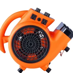 Tradera Golvfläkt – 1380 RPM, 1000 CFM, 3 hastigheter, 4 justerbara vinklar> Värme