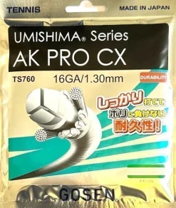 Tradera Tennis<Gosen Tennis Sena AK PRO CX 16, Diam:1.30 mm set om 12 m